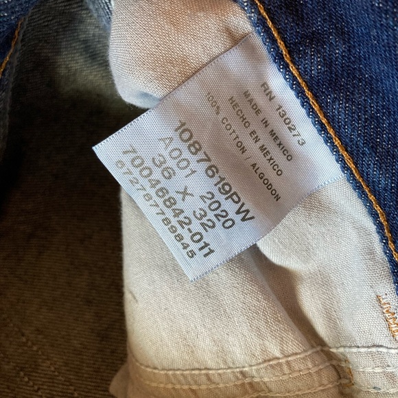 Rustler Straight Leg 100% Cotton Men’s Jeans 36x32 - Picture 3 of 3